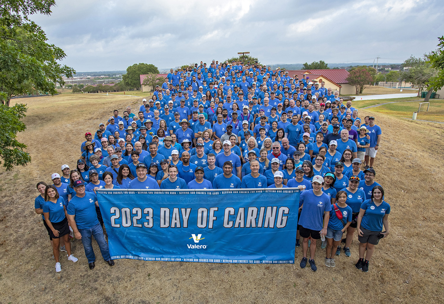 Valero employees at Day of Caring 2023