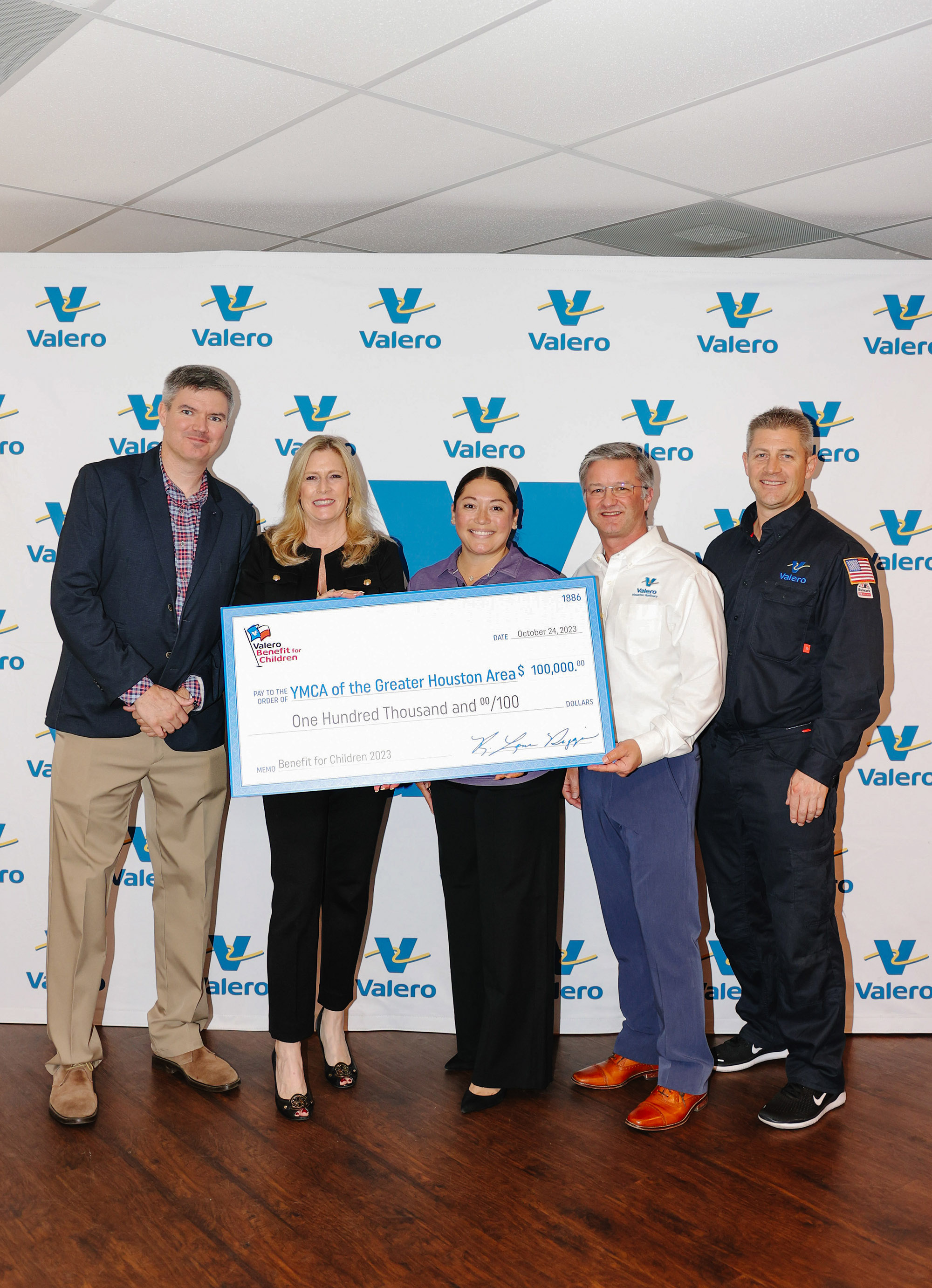 An image Valero Benefit for Children Huston BCF Event