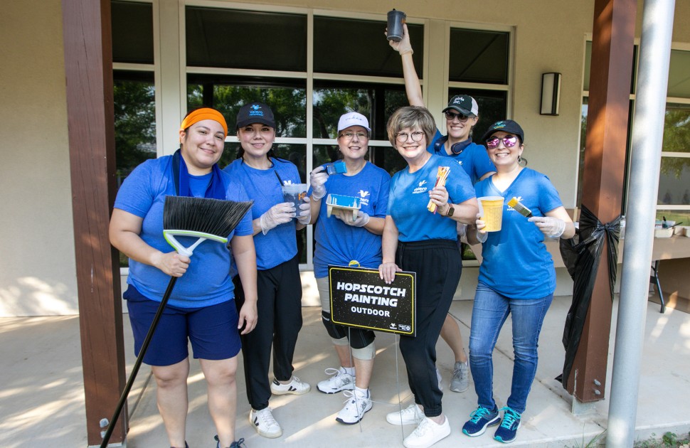 Valero Day of Caring at Mission Road Ministries 