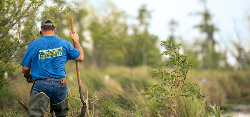 Valero Volunteer Planting 