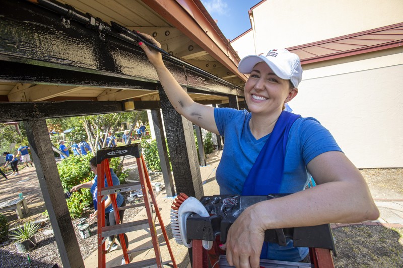 Valero volunteer at the 2023 United Way Day of Caring